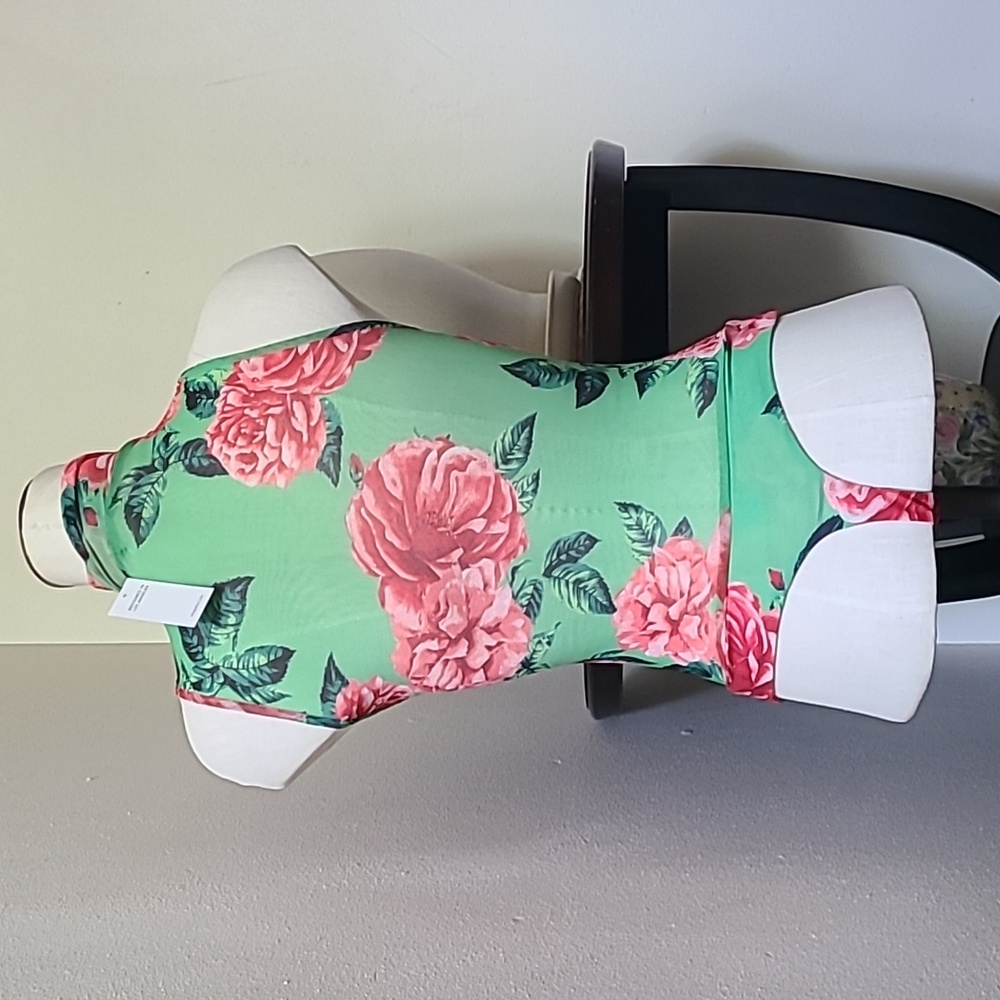 NWT AFRM Floral Print Mesh Bodysuit Size XS🌹 - Picture 3 of 5